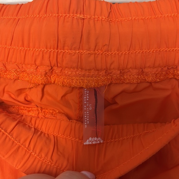 Free People Movement Set Me Free Pants, L, NWOT, Orange - Picture 5 of 7